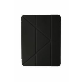 Fuchsia Galaxy Tab S6 P617 Tri Folding Kalem Bölmeli Standlı Kılıf
