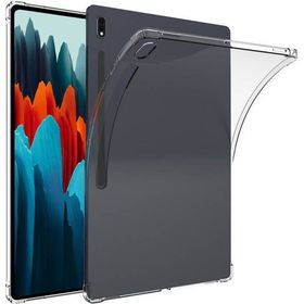 Fuchsia Galaxy Tab S8 Plus 12.4 inç Uyumlu Nitro Anti Shock Silikon Tablet Kılıfı