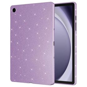 Fuchsia Galaxy Tab S9 FE Uyumlu 11 inç Işıltılı Lila Tablet Kılıfı