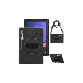 Fuchsia Galaxy Tab S9 Ultra 14.6 inç Uyumlu Defender Silikon Tablet Kılıfı