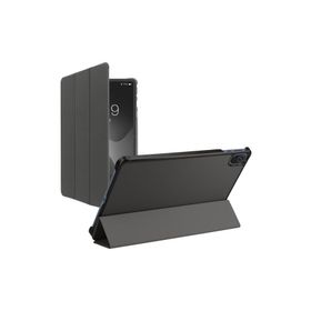 Fuchsia Honor Pad 8 Uyumlu Akıllı Kılıf Pu Deri Standlı Mor Tablet Kılıfı