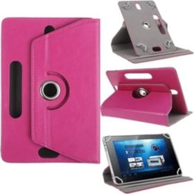 Fuchsia Honor Pad 8 Uyumlu Universal 12 İnç Kılıf Pu Deri Standlı Tablet Kılıf