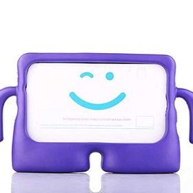 Fuchsia Honor Waterplay 8 inç Uyumlu iBuy Standlı Yumuşak Eğlenceli Çocuk Mor Tablet Kılıfı