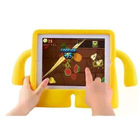 Fuchsia Honor Waterplay 8 inç Uyumlu iBuy Standlı Yumuşak Eğlenceli Çocuk Mor Tablet Kılıfı