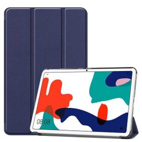 Fuchsia Huawei Mate Pad 10.4 Smart Cover Standlı 1-1 Standlı Tablet Kılıfı