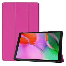 Fuchsia Huawei Mate Pad Pro 10.8 Smart Cover Standlı 1-1 Standlı Tablet Kılıfı