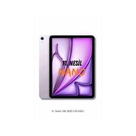 Fuchsia iPad 11. Nesil A16 2025 Uyumlu Blue Nano Ultra İnce Screen Protector Ekran Koruyucu