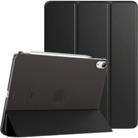 Fuchsia iPad Air 11 inç 2024 6. Nesil M2 Çip Uyumlu Siyah Kalem Bölmeli Akıllı Smart Tablet Kılıfı