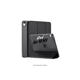 Fuchsia iPad Air 13 2025 M3 Çip Uyumlu Standlı Katlanabilir Smart Cover Gold Tablet Kılıfı