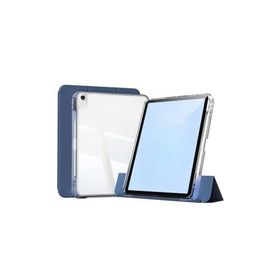 Fuchsia iPad Air 13 Uyumlu M2/M3 Airbagli Manyetik Ayrılabilen Sliding Lacivert Tablet Kılıfı