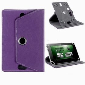 Fuchsia iPad Air 2. Nesil 9.7 inç Uyumlu 360° Dönebilen Standlı Kapaklı Universal Tablet Kılıfı