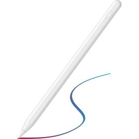 Fuchsia iPad Mini 6. Nesil 2021 Uyumlu Avuç İçi Algılamayan Eğimle Çizim Kalınlığı Değişen Stylus Kalem