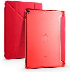 Fuchsia Ipad Uyumlu 10.2 Inc 9. Nesil Kılıf Kalemlikli Premium Standlı Katlanabilir Kılıf