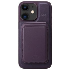 Fuchsia İphone 11 İle Uyumlu Hbc-247 Atina Kartvizitli Derin Mor Kapak