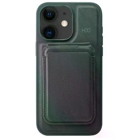 Fuchsia İphone 11 İle Uyumlu Hbc-247 Atina Kartvizitli Koyu Yeşil Kapak