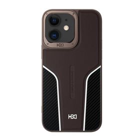 Fuchsia İphone 11 İle Uyumlu Hbc-264 Lambor Karbon Fiber Sport Titan Gri Kapak