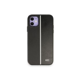 Fuchsia İphone 11 İle Uyumlu Kılıf Hbc-155 Lizbon Siyah Kapak