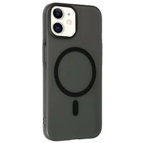 Fuchsia İphone 12 İle Uyumlu Tuna Pc Slim Kablosuz Şarj Özellikli Siyah Kapak