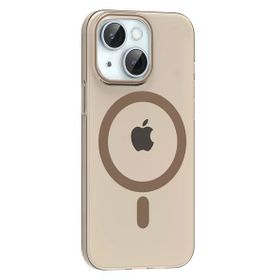Fuchsia İphone 14 İle Uyumlu Pc Blank Çöl Titanyum Kablosuz Şarj Özellikli Kapak