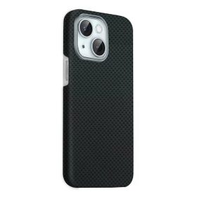 Fuchsia İphone 14 İle Uyumlu Volt Siyah 2 Kablosuz Şarj Özellikli Kapak