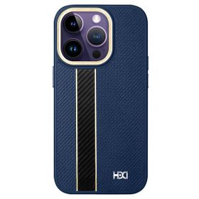 Fuchsia İphone 14 Pro İle Uyumlu Hbc-163 Times Kapak Lacivert Kılıf