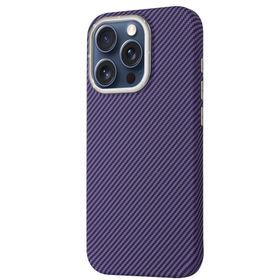 Fuchsia İphone 14 Pro İle Uyumlu Hbc-263 Monaco Derin Mor Kapak