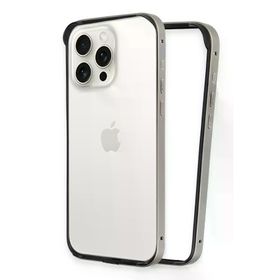 Fuchsia İphone 14 Pro İle Uyumlu Land Bumper Titan Gri Koruma Kapak