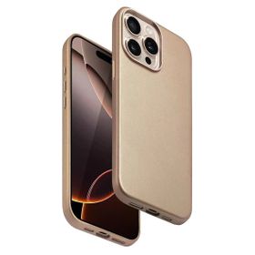 Fuchsia İphone 14 Pro Max İle Uyumlu Hbc-242 Dividing Çöl Titanyum Kablosuz Şarj Özellikli Kapak