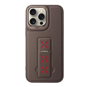 Fuchsia İphone 14 Pro Max İle Uyumlu Hbc-248 Lima Titan Gri Standlı Kapak
