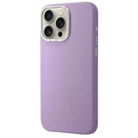 Fuchsia İphone 14 Pro Max İle Uyumlu Hbc-255 Viyana Mor Kapak