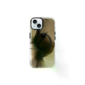 Fuchsia İphone 15 İle Uyumlu Phantom Siyah Kablosuz Şarj Özellikli Kapak