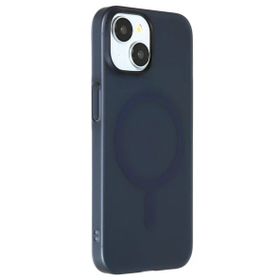 Fuchsia İphone 15 İle Uyumlu Plus Tuna Lacivert Pc Slim Kablosuz Şarj Özellikli Kapak