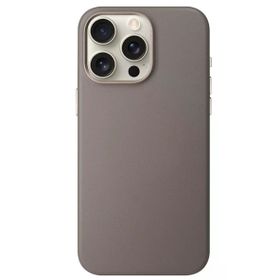 Fuchsia İphone 15 Pro Max İle Uyumlu Hbc-242 Dividing Titan Gri Kablosuz Şarj Özellikli Kapak