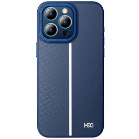 Fuchsia İphone 15 Pro Max Uyumlu Hbc-155 Lizbon Lacivert Kılıf