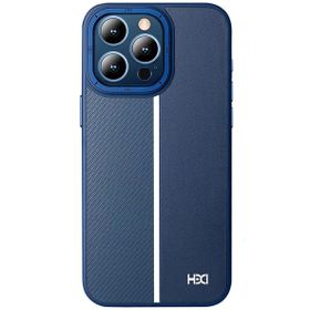 Fuchsia İphone 15 Pro Max Uyumlu Hbc-155 Lizbon Lacivert Kılıf
