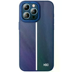 Fuchsia İphone 15 Pro Max Uyumlu Hbc-155 Lizbon Lacivert Kılıf