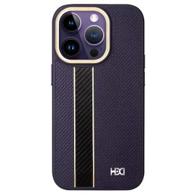 Fuchsia İphone 15 Pro Max Uyumlu Hbc-163 Times Derin Mor Kılıf
