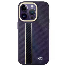 Fuchsia İphone 15 Pro Max Uyumlu Hbc-163 Times Derin Mor Kılıf