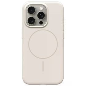 Fuchsia İphone 15 Pro Max Uyumlu Hbc-300 Beat Beyaz Kablosuz Şarj Özellikli Kılıf