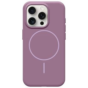 Fuchsia İphone 15 Pro Max Uyumlu Hbc-300 Beat Mor Kablosuz Şarj Özellikli Kılıf