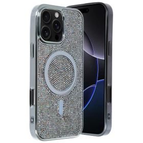 Fuchsia İphone 16 Pro Max İle Uyumlu Helen Rainbow Kablosuz Şarj Özellikli Kapak