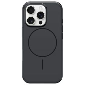 Fuchsia İphone 16 Pro Max Uyumlu Hbc-300 Beat Siyah Kablosuz Şarj Özellikli Kılıf