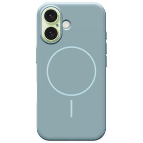Fuchsia İphone 16 Uyumlu Hbc-300 Beat Mavi Kablosuz Şarj Özellikli Kılıf