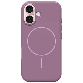 Fuchsia İphone 16 Uyumlu Hbc-300 Beat Mor Kablosuz Şarj Özellikli Kılıf