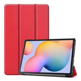 Fuchsia Lenovo M10 Plus TB-X606F Smart Cover Standlı 1-1 Standlı Tablet Kılıfı