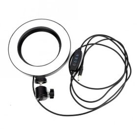 Fuchsia M-16 Işıklı Ring Light Telefon Tutucu