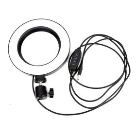 Fuchsia M-16 Işıklı Ring Light Telefon Tutucu