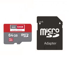 Fuchsia Micro Sd 64 GB Hafıza Kartı ve Micro Sd Adaptör