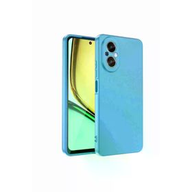 Fuchsia Realme 12 Lite Uyumlu Yumuşak Silikon Bordo Telefon Kılıfı