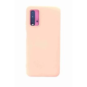 Fuchsia Redmi 9T Uyumlu Nano İçi Kadife Silikon Pudra Telefon Kılıfı